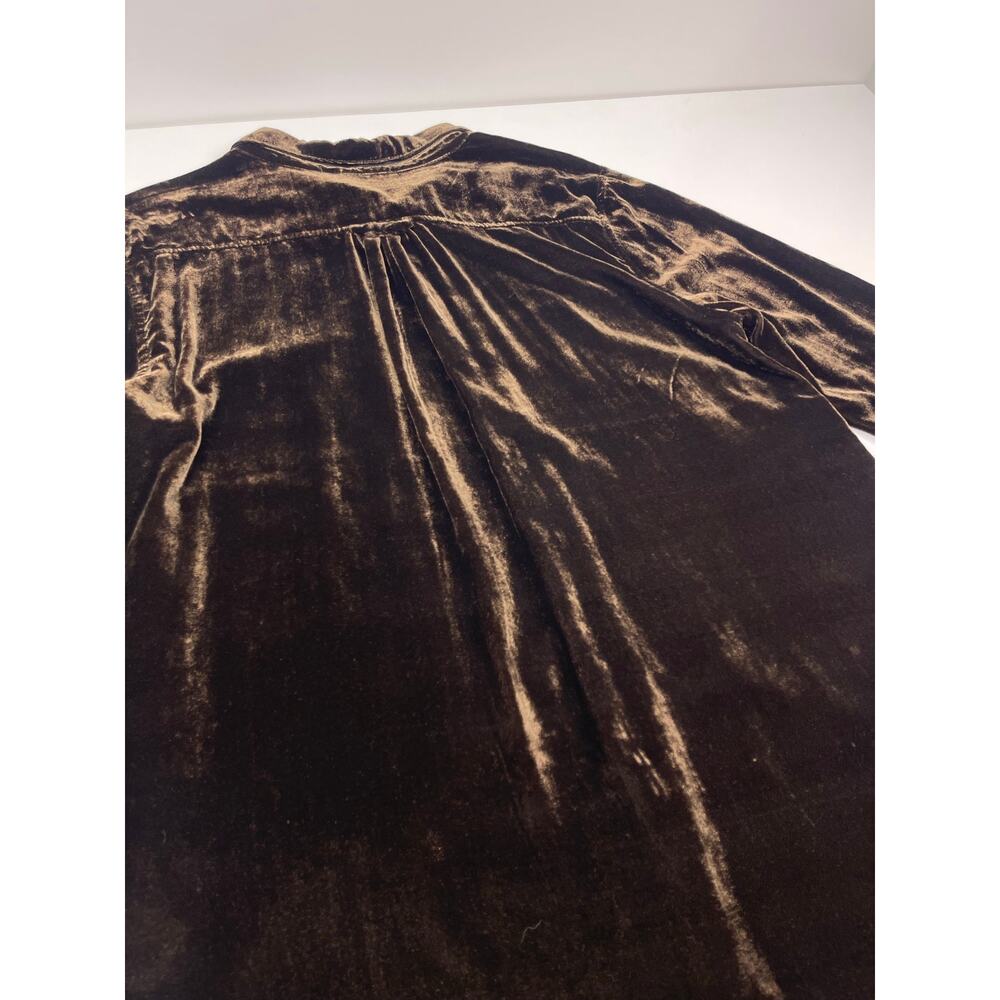 Dear John Hazel Chocolate Tunic Blouse M - Picture 11 of 15